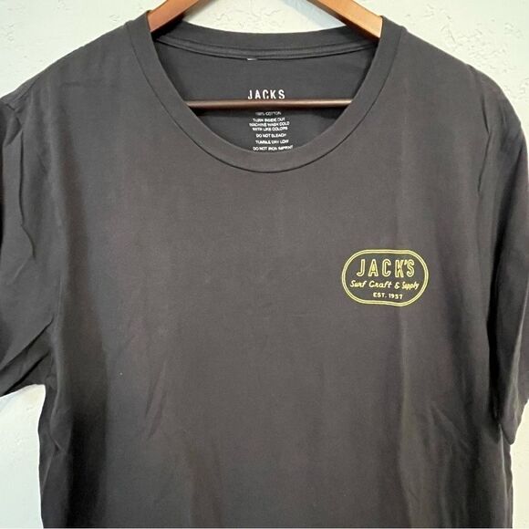 Jack's Surfboards Black Logo T-Shirt - Picture 3 of 7